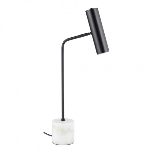 Rosco Matte Black Table Lamp