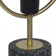 Circa Black Marble Table Lamp